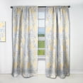 thumbnail image 1 of Designart 'Patchwork Hearts Pattern' Patterned Curtain Panel, 1 of 5