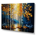 thumbnail image 1 of Designart Path Into The Yellow Forest III Canvas Wall Art, 1 of 5