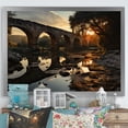 thumbnail image 1 of Designart "Path To Void Landscape" Bridges Picture Framed Canvas Wall Art, 1 of 5