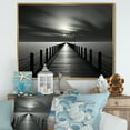 thumbnail image 1 of Designart "Path To Void Landscape III" Bridges Floater Framed Canvas Art Print, 1 of 5