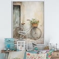 thumbnail image 1 of Designart "Peaceful Bicycle Escapes II" Bicycle Floater Framed Wall Decor, 1 of 7