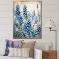 thumbnail image 1 of Designart "Peaceful Blue Bonnets II" Blue Bonnets Floater Framed Canvas Art Print, 1 of 5