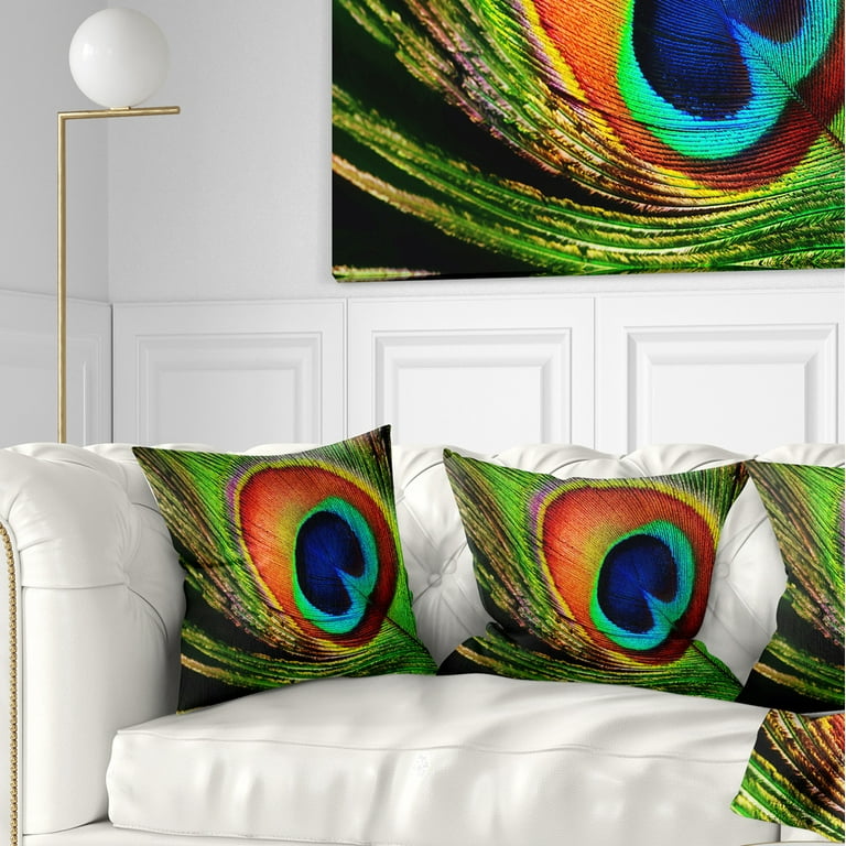 Feather design throw pillows hotsell