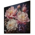 thumbnail image 1 of Designart "Peonies In Asian Painting II" Asian Print on Natural Pine Wood, 1 of 5
