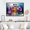 thumbnail image 1 of Designart "Perfume Vibrant gracefulness IV" Fashion Floater Framed Canvas Wall Art, 1 of 7