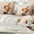 thumbnail image 1 of Designart Person Painting Beautiful Rose - Floral Throw Pillow - 12x20, 1 of 5