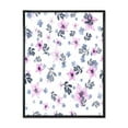 thumbnail image 1 of Designart 'Petals and Pink Flowers' Traditional Framed Canvas Wall Art Print, 1 of 5