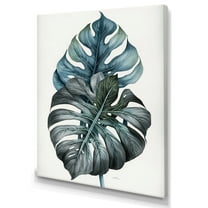 Designart Philodendron Leaf I Canvas Wall Art