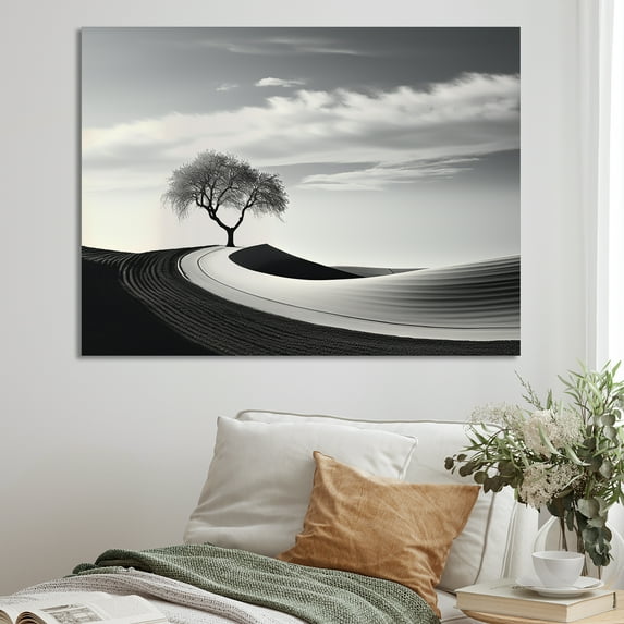 Designart "Photography Capturing The Silence Of The Sahara III" Desert Canvas Prints