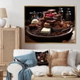 thumbnail image 1 of Designart "Photography of Cocoa Delights II" Food & Beverage Floater Framed Wall Decor, 1 of 7