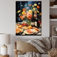 thumbnail image 1 of Designart "Picnicking In Bordeaux, France" Meals & Picnics Canvas Prints, 1 of 7
