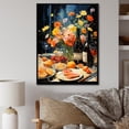 thumbnail image 1 of Designart "Picnicking In Bordeaux, France" Meals & Picnics Floater Framed Canvas Prints, 1 of 5