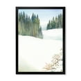 thumbnail image 1 of Designart 'Pine Forest In Snowy Winter Mountains' Traditional Framed Art Print, 1 of 4