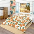 thumbnail image 1 of Designart 'Pineapples Fruit Pattern' Tropical Duvet Cover Set, 1 of 4