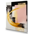 thumbnail image 1 of Designart Pink And Gold Art Deco III Canvas Wall Art, 1 of 5