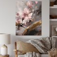 thumbnail image 1 of Designart "Pink Blushing Cherry Blossom" Tree Cherry Blossom Wall Art Print, 1 of 5