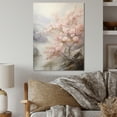 thumbnail image 1 of Designart "Pink Cherry Blossom love expression V" Floral & Botanical Metal Wall Art Prints, 1 of 5