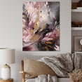 thumbnail image 1 of Designart "Pink Fern Reverie" Floral Ferns Canvas Wall Art, 1 of 5