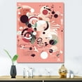 thumbnail image 1 of Designart "Pink Minimalism Profound Intimacy II" Minimalism Wall Decor, 1 of 5