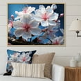 thumbnail image 1 of Designart "Pink-Tinted Paradise Of Blooming Plumeria" Plumeria Floater Framed Wall Decor, 1 of 5