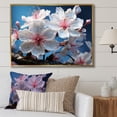 thumbnail image 1 of Designart "Pink-Tinted Paradise Of Blooming Plumeria" Plumeria Floater Framed Wall Decor, 1 of 5