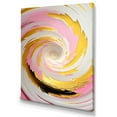 thumbnail image 1 of Designart Pink Watercolor Circular Abstract II Canvas Wall Art, 1 of 5