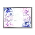 thumbnail image 1 of Designart 'Pink and Purple Abstract With Colorful Splashes II' Modern Framed Art Print, 1 of 4