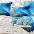 thumbnail image 1 of Designart Planet Earth in Universe - Contemporary Throw Pillow - 12x20, 1 of 5