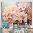 thumbnail image 1 of Designart "Poetic Petal Artistry I" Rhododendron Floater Framed Wall Art Prints, 1 of 5