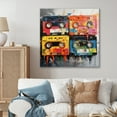 thumbnail image 1 of Designart "Pop Art Cassette Collection VII" Music Wall Decor, 1 of 5