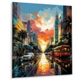 thumbnail image 1 of Designart "Pop Art Phoenix II" Phoenix Metal Art Living Room, 1 of 1
