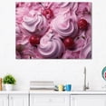 thumbnail image 1 of Designart "Pop Art Raspberry Ripple Ice Cream" Desserts Wall Art Living Room, 1 of 7