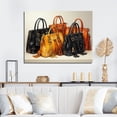 thumbnail image 1 of Designart "Popart Stylish Bag Envy II" Fashion Canvas Wall Art, 1 of 5