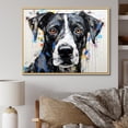 thumbnail image 1 of Designart "Portrait Of Braque Saint Germain" Animals Dog Floater Framed Wall Decor, 1 of 5
