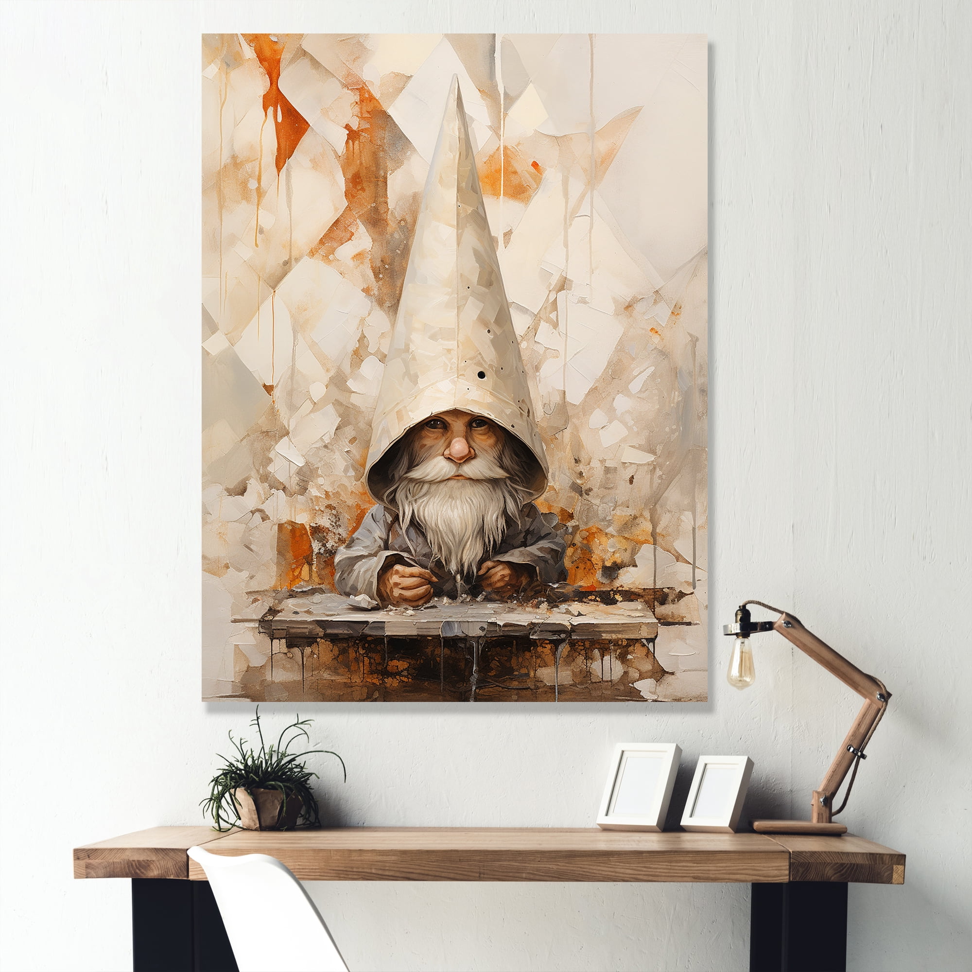 Designart Portrait Of Fantasy Fairy Dwarfs II Gnome Canvas Prints designart-portrait-of-fantasy-fairy-dwarfs-ii-gnome-canvas-prints