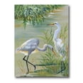 thumbnail image 1 of Designart ' Portrait Of Heron Birds I ' Traditional Canvas Wall Art Print, 1 of 4
