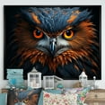 thumbnail image 1 of Designart "Portrait Of Wise Owls" Animals Owl Floater Framed Wall Art Prints, 1 of 5
