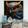 thumbnail image 1 of Designart "Portrait Of Wise Owls II" Animals Owl Floater Framed Canvas Wall Art, 1 of 5