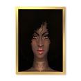 thumbnail image 1 of Designart 'Portrait of Afro American Woman II' Modern Framed Art Print, 1 of 4