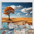 thumbnail image 1 of Designart "Prairie'S Harmonious Melody" Prairies Floater Framed Canvas Art Print, 1 of 5