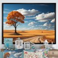 thumbnail image 1 of Designart "Prairie'S Harmonious Melody" Prairies Floater Framed Canvas Art Print, 1 of 5