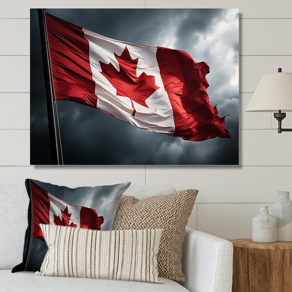 Designart "Pride in Canadian Beauty II" Canada Canvas Art Print