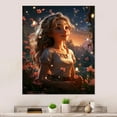 thumbnail image 1 of Designart "Princess from a Fairytale III" Superheros Metal Wall Decor, 1 of 5