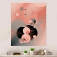 thumbnail image 1 of Designart "Profound Intimacy Pink Minimalism I" Minimalism Metal Wall Art, 1 of 5