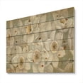thumbnail image 1 of Designart 'Pure White Pastel Flowers' Farmhouse Print on Natural Pine Wood, 1 of 3