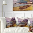 thumbnail image 1 of Designart Purple Hills - Landscape Printed Throw Pillow - 18x18, 1 of 5