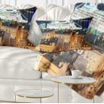 thumbnail image 1 of Designart Quebec City - Cityscape Photo Throw Pillow - 12x20, 1 of 5