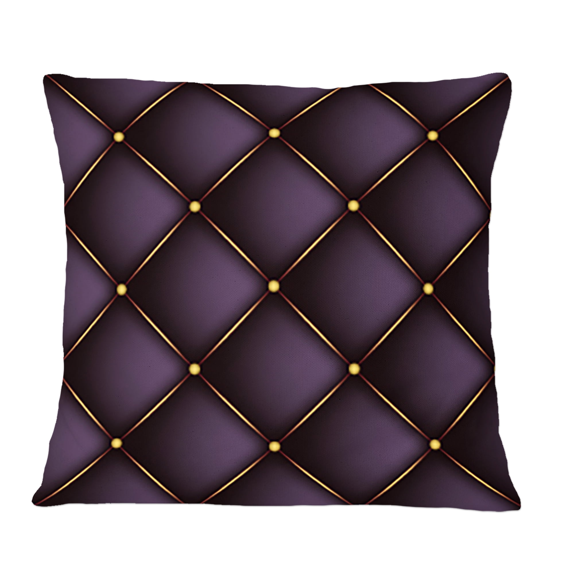Designart Quilted pattern' Mid-Century Modern Throw Pillow - 12x20