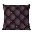 thumbnail image 1 of Designart Quilted pattern' Mid-Century Modern Throw Pillow - 12x20, 1 of 2
