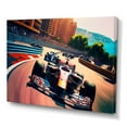 thumbnail image 1 of Designart Racing car in Monaco GP VII Canvas Wall Art, 1 of 5